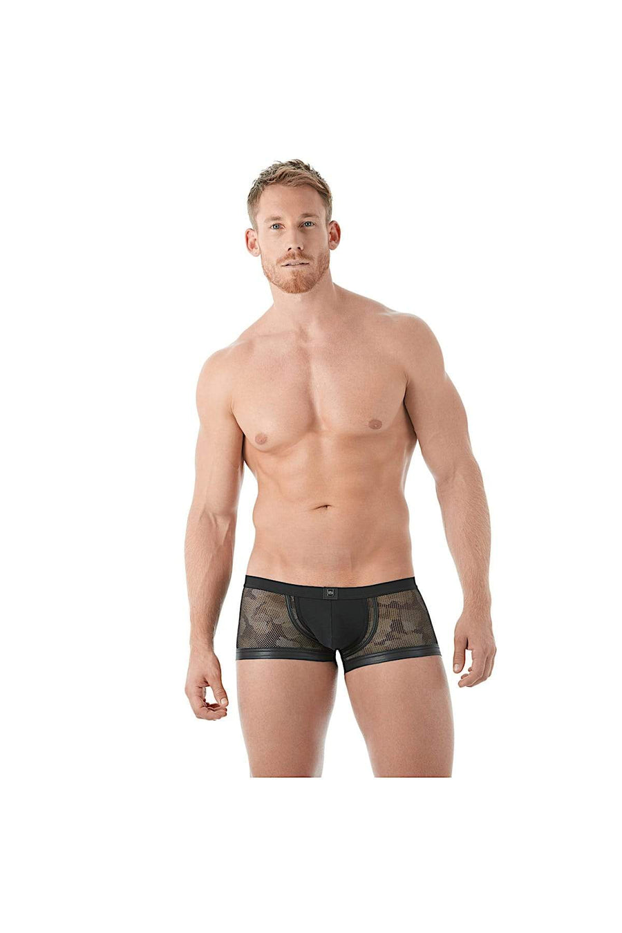 Gregg Homme Foil Camo Italian Mesh Boxer Brief
