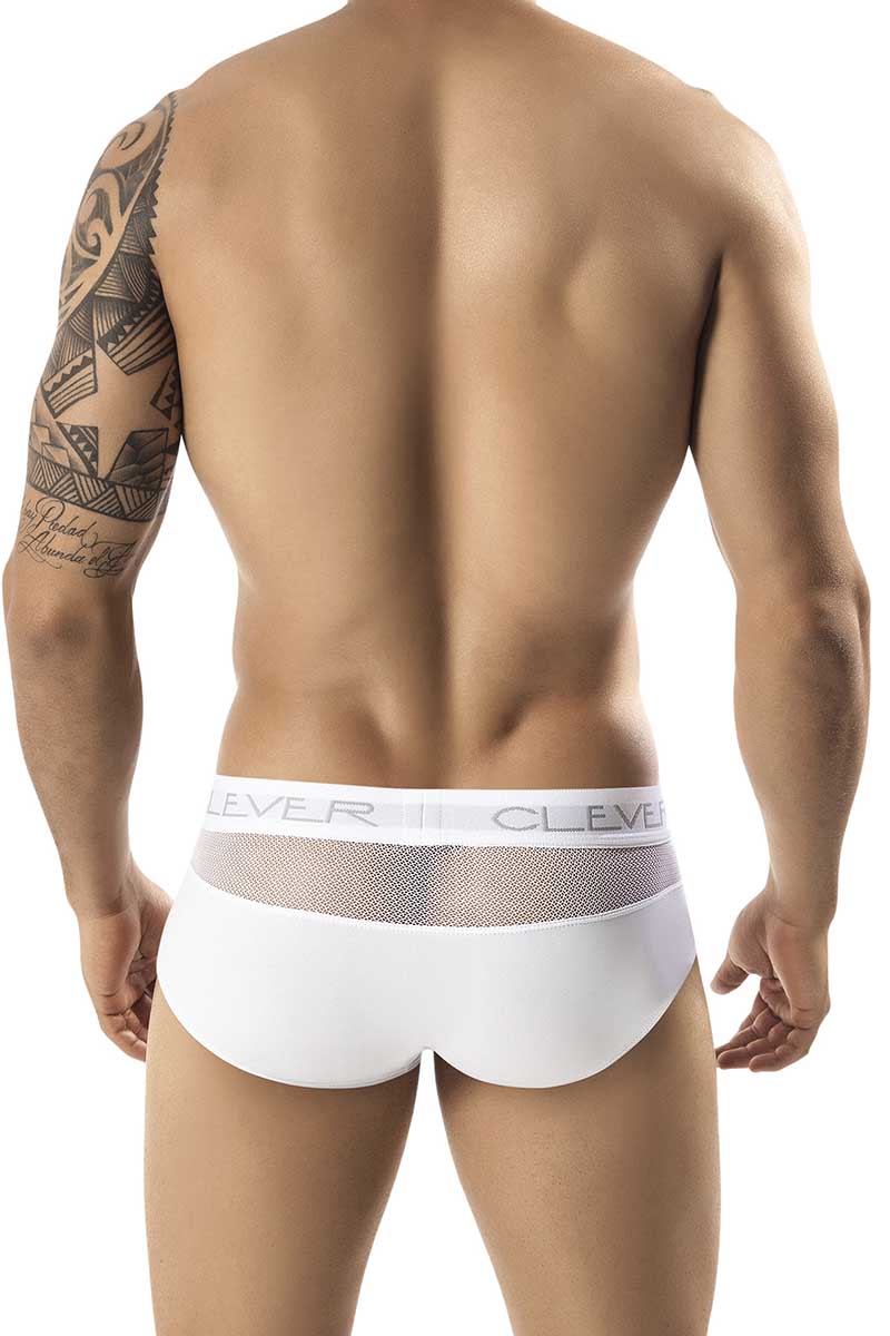 Clever White Ferrara Latin Brief