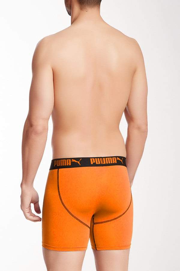 Puma Orange Performance Boxer Brief