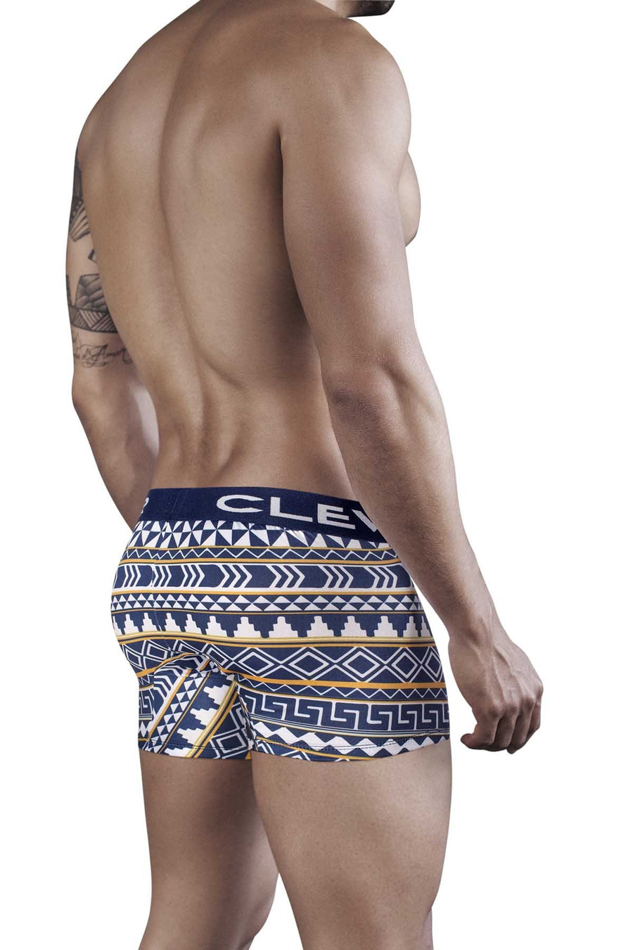 Clever Dark Blue Azteca Magic Boxer