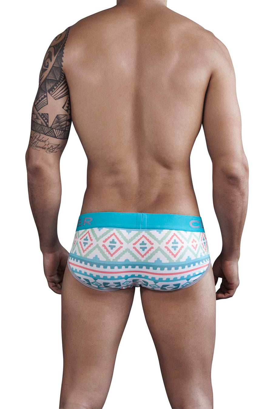 Clever Green Zulu Piping Brief
