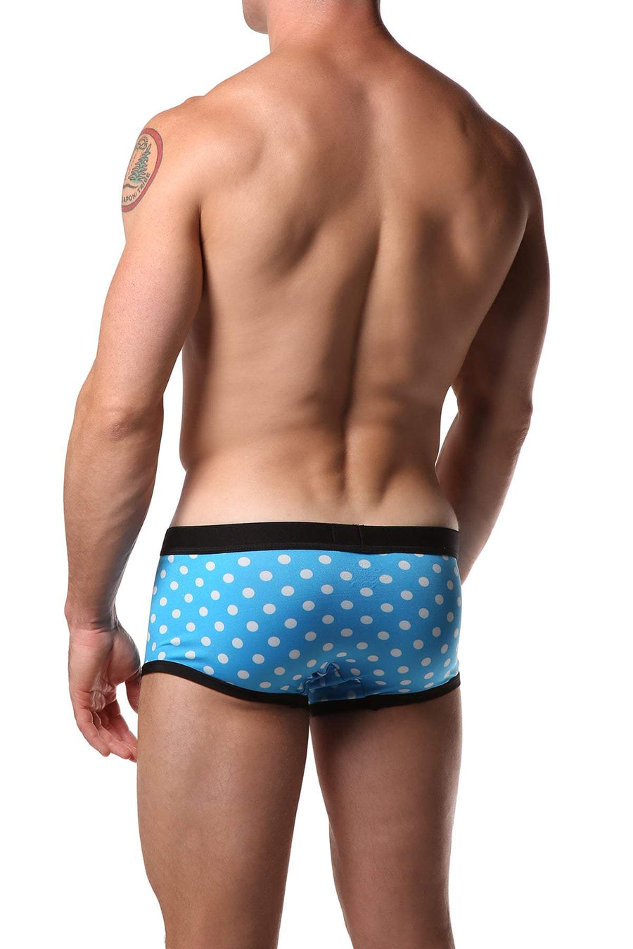 JustinCase Blue Polka Trunk