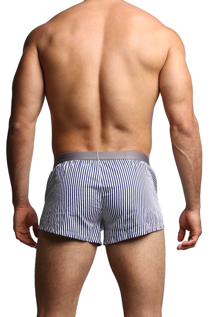 Joe's Jeans White & Navy Boxer Trunk