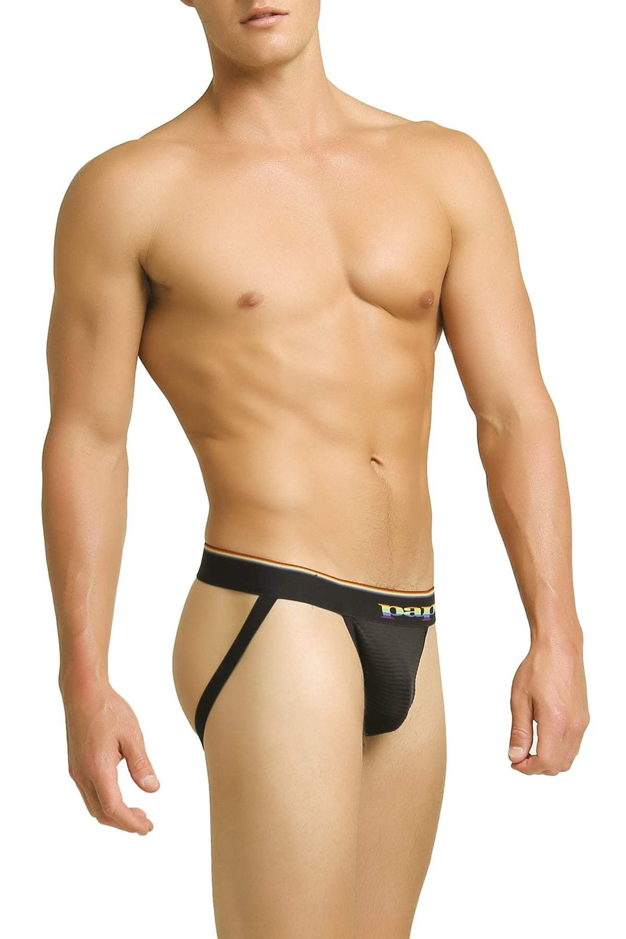 Papi Black Rainbow Jockstrap
