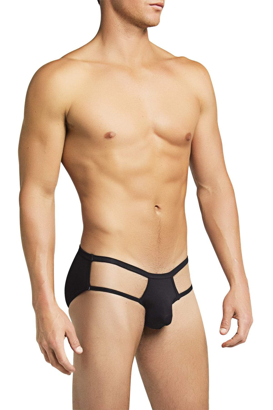 Core Black Exposed Sides Brief