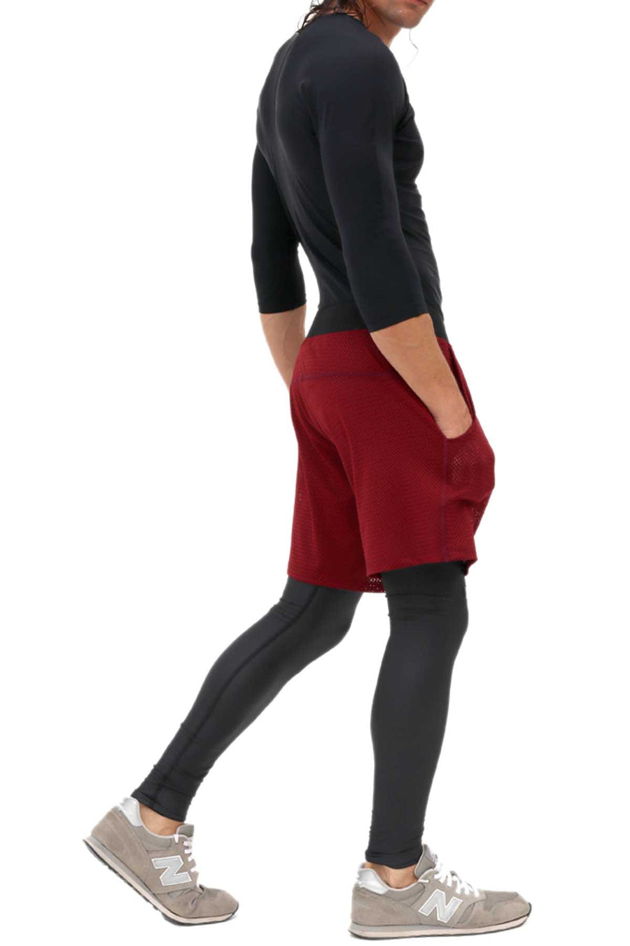 Rufskin Burgundy Bones Short