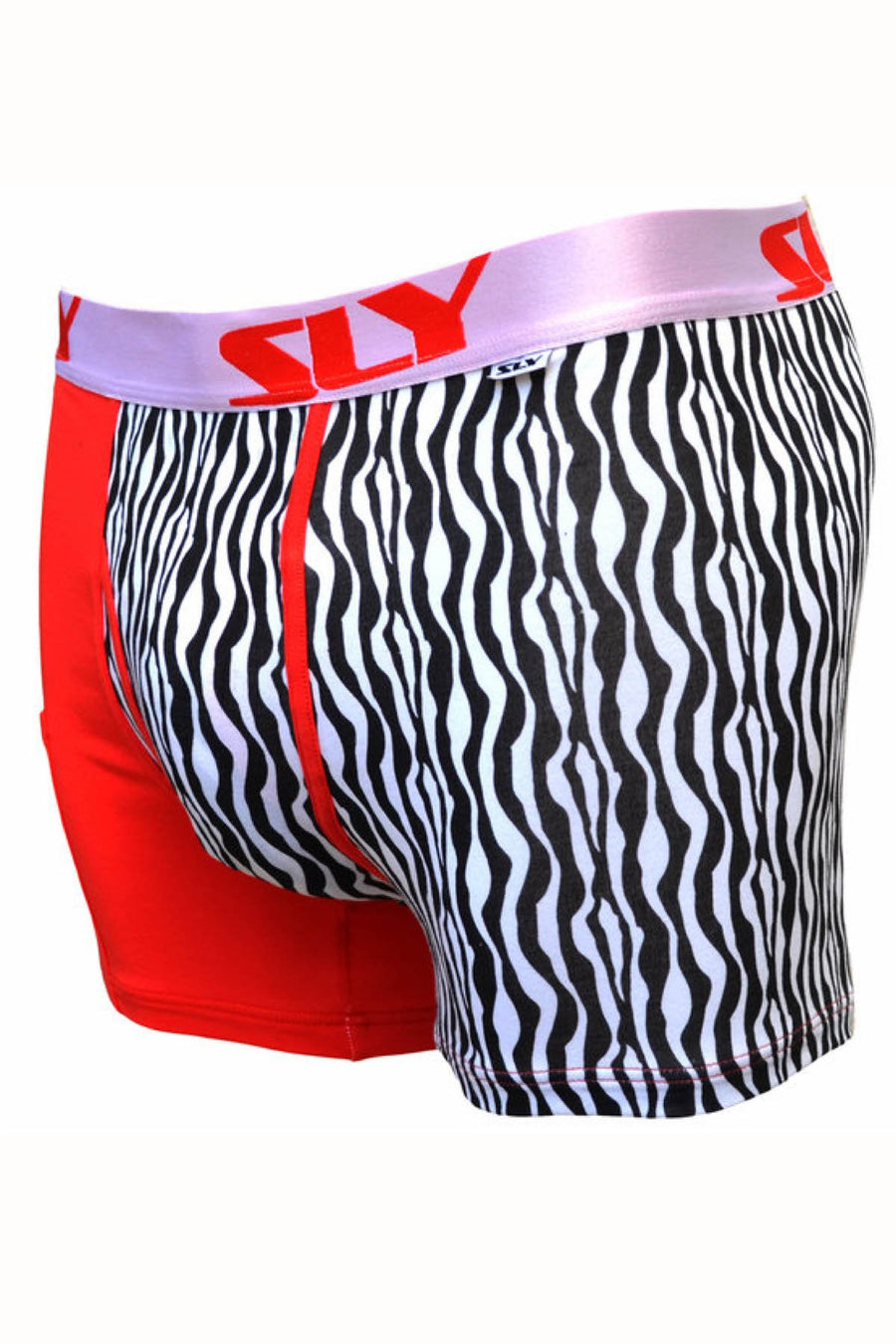 Sly Red & Black Urban Zoo Boxer Brief & Sock Pack
