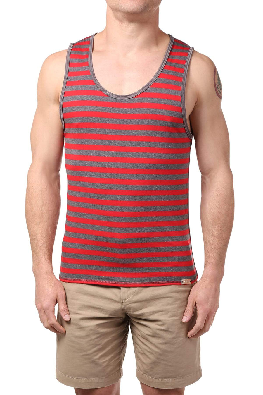 Gigo Red Sailor Tank Top