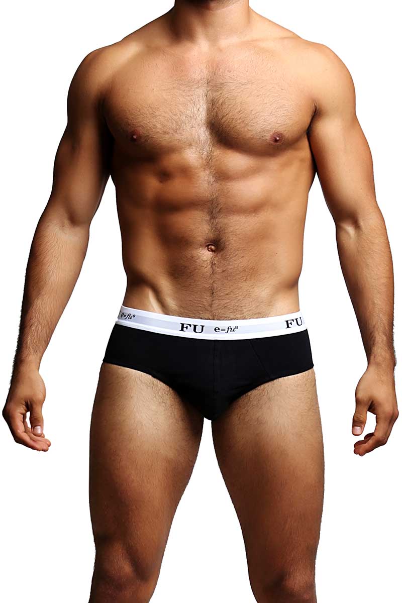 FU E=FU8 Black Pleasure Pouch Brief